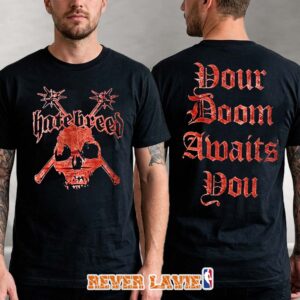 Hatebreed Your Doom Awaits You T-Shirt At Summer Slaughter Tour In Toronto ON On July 23 2026 Limited Event Merch