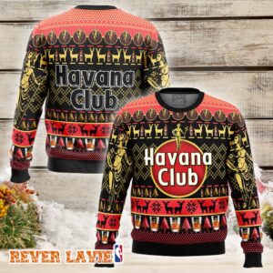 Havana Club Rum Ugly Christmas Sweater Holiday Gift for Fans