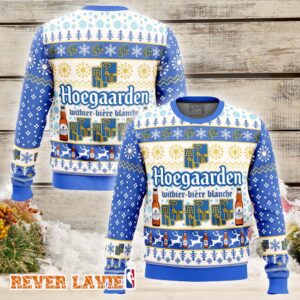 Hoegaarden Beer Ugly Christmas Sweater Beer Lover Holiday Gift