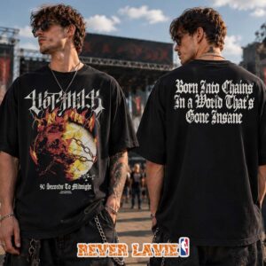Hot Milk 2026 Burning Earth Black T-Shirt Alternative Rock Band Merch Graphic Tee