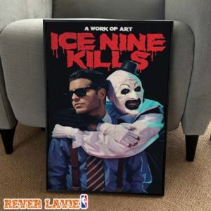 Ice Nine Kills A Work Of Art Flashback Weekend Chicago Horror Convention 2026 Exclusive Home Decor Poster Canvas
