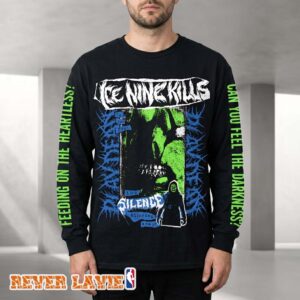 Ice Nine Kills Can You Feel The Silence Long Sleeve T-Shirt Silence Of The Lambs Horror Merch