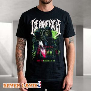Ice Nine Kills Inkcarceration Mansfield Ohio 2026 Exclusive Event T-Shirt At Ohio State Reformatory On July 19 2026