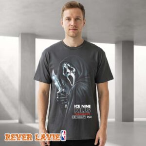 Ice Nine Kills Twisting The Knife Ghostface Flashback Weekend Chicago Horror Convention 2026 Exclusive Ink Tee