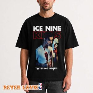 Ice Nine Kills Twisting The Knife Spencer Charnas Horror Portrait Flashback Weekend Chicago Horror Convention 2026 Exclusive Ink Tee