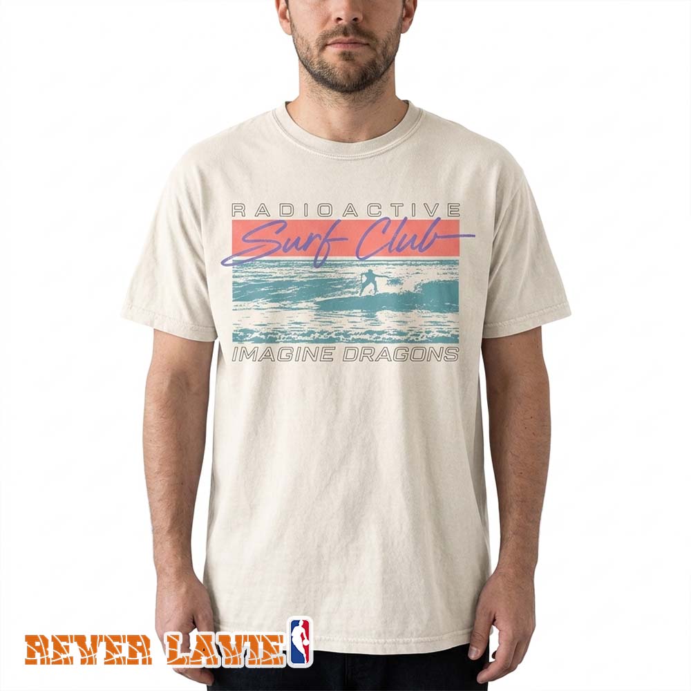 Imagine Dragons Radioactive Surf Club Graphic T-Shirt Imagine Dragons Radioactive Surf Club Graphic T-Shirt