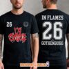 In Flames Screaming Skull Summer Tour Graphic T-Shirt