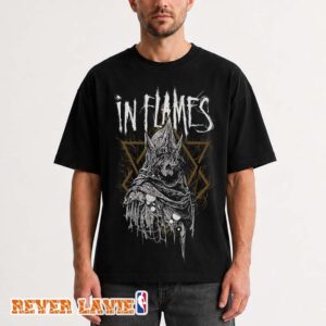 In Flames Jester Horn European Summer Tour Graphic T-Shirt