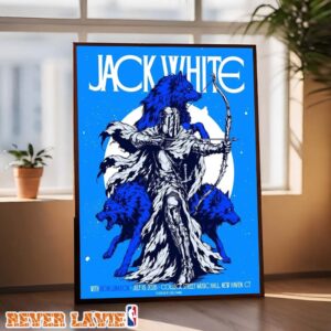 Jack White Concert Print At College Street Music Hall In New Haven Connecticut On July 18 2026 Wall Art Home Decor