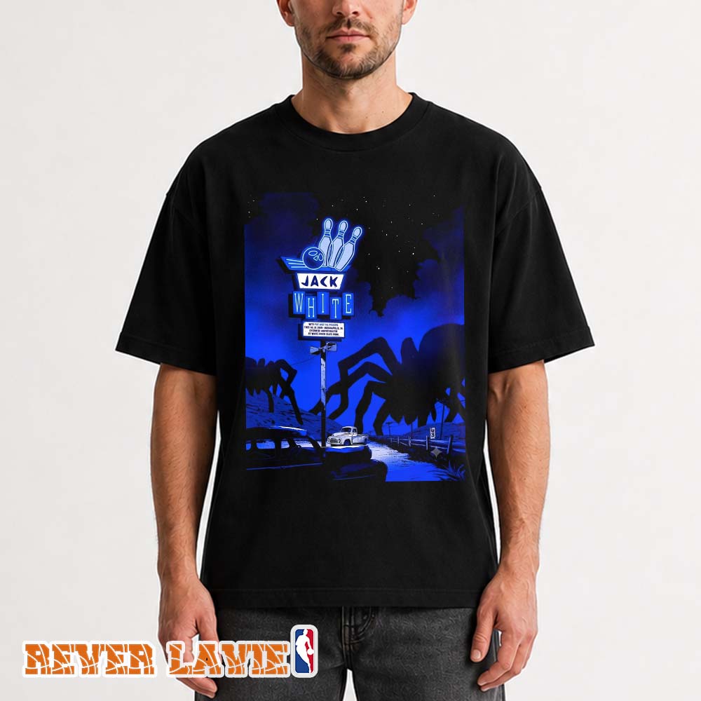 Jack White Poster At White River State Park In Indianapolis IN On July 22 2026 Unisex T-Shirt Jack White Poster At White River State Park In Indianapolis IN On July 22 2026 Unisex T-Shirt
