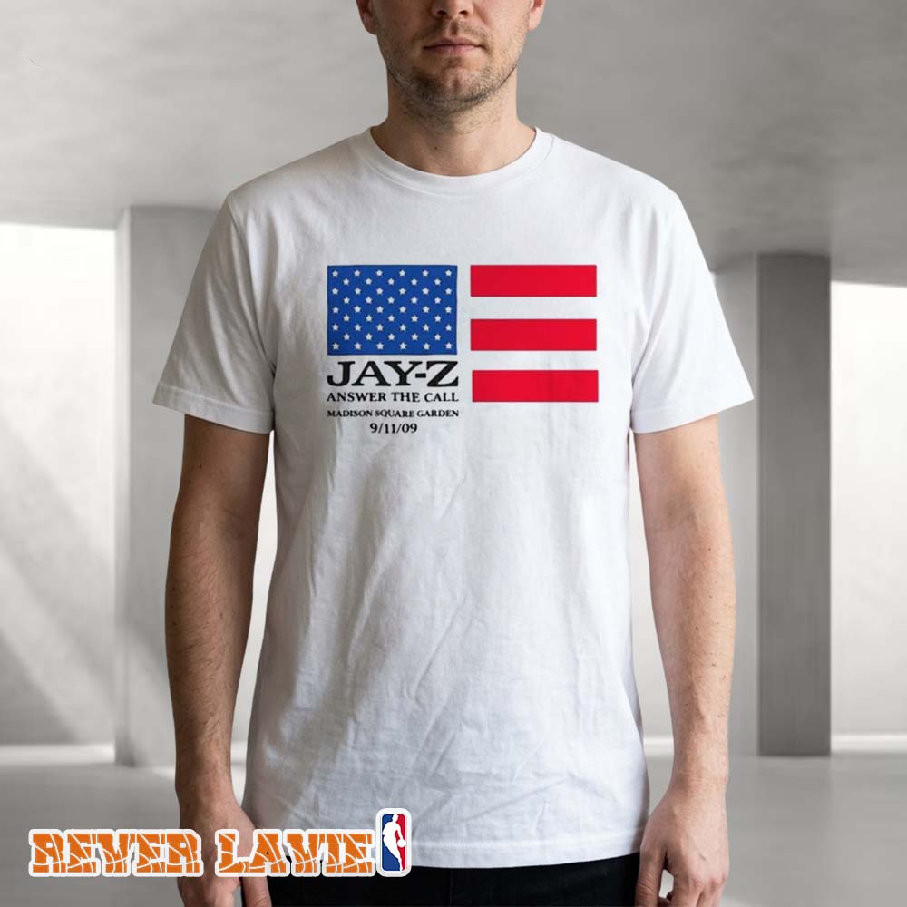 Jay Z Answer The Call Madison Square Garden 9 11 09 Shirt Jay Z Answer The Call Madison Square Garden 9 11 09 Shirt