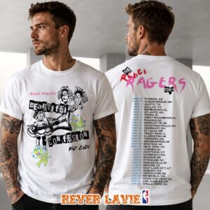 Kid Cudi Rebel Ragers Beautiful Confusion Tee Official Merch