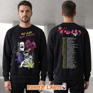 Kid Cudi Rebel Ragers Tour Crewneck Official Merch