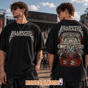 Killswitch Engage Machine Head Malevolence Canada Tour Poster At Hard Rock Live In Ottawa ON On August 2026 Two Sided Unisex T-Shirt