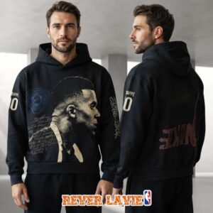 Kylian Mbappe CJ x Nike Athletes Series Portrait Graphic Unisex Hoodie