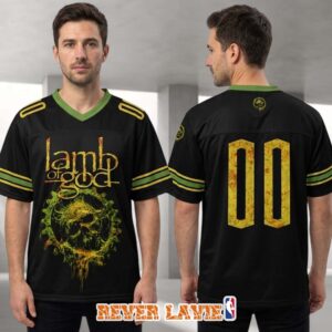 Lamb Of God Gears Mesh Football Jersey At Bonus Parkorman Sarıyer Istanbul Türkiye On July 24 2026 Unisex Shirt