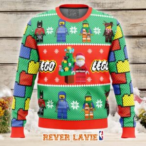 Lego Christmas Ugly Christmas Sweater Holiday Gift for Fans