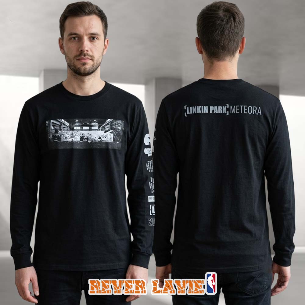 Linkin Park Meteora Progress Long Sleeve T-Shirt Album Artwork Graphic Rock Merch Linkin Park Meteora Progress Long Sleeve T-Shirt Album Artwork Graphic Rock Merch