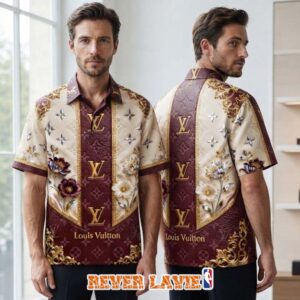 Louis Vuitton French Luxury Icon Series Luxury Hawaiian Shirt