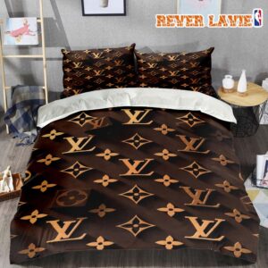 Louis Vuitton High Fashion Signature Series Designer Bedroom Collection