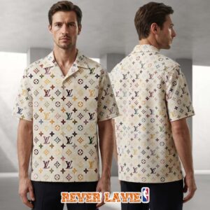 Louis Vuitton House Of Travel Signature Edition Short Sleeve Hawaiian Shirt