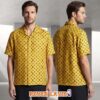 Louis Vuitton Luxury Lifestyle Collection Button Down Hawaiian Shirt
