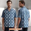 Louis Vuitton Monogram Canvas Revival Edition Casual Hawaiian Shirt Louis Vuitton Monogram Canvas Revival Edition Casual Hawaiian Shirt