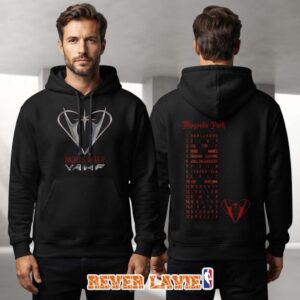 Magnolia Park VAMP Album Cover Graphic Black Pullover Hoodie