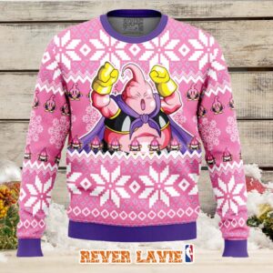 Majin Buu Dragon Ball Z Ugly Christmas Sweater