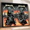 Metallica M72 London England Venue Poster Night 2 at London Stadium In UK on July 5 2026 Home Decor Poster Canvas