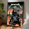 Metallica M72 London England Night 1 and Night 2 Full Show Poster at London Stadium In UK on July 3 and 5 2026 Home Decor Poster Canvas