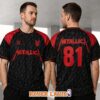 My Chemical Romance The Black Parade Tour Europe & UK 2026 DRAAG Black Football Jersey My Chemical Romance The Black Parade Tour Europe & UK 2026 DRAAG Black Football Jersey
