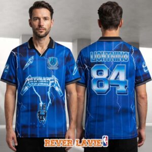 Metallica Ride The Lightning Rock FC Football Jersey