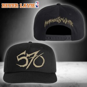 Motionless In White 570 Snapback Hat Black Adjustable Flat Bill Band Cap
