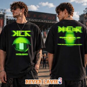 My Chemical Romance Florence Italy 2026 Exclusive Merch Tee At Visarno Arena On 15 July 2026 Unisex T-Shirt