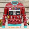 Pokemon Eevee Eeveelutions Ugly Christmas Sweater Holiday Gift Pokemon Eevee Eeveelutions Ugly Christmas Sweater Holiday Gift