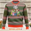 PlayStation Ugly Christmas Sweater Retro Gaming Holiday Knit Jumper