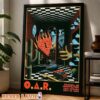 King Gizzard And The Lizard Wizard Concert Poster At Forest Hills Stadium In Queens New York On August 1 2026 Poster Canvas