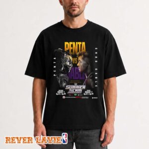 Penta vs Chad Gable WWE SummerSlam Intercontinental Championship Match 2026 Tee