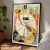 Phish Commemorative Art Poster At Madison Square Garden In New York City On July 22, 24, 25, 27, 29 2026 Five Nights Surreal Artwork Poster Canvas