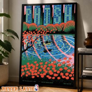 Phish Scenic Art Print At Madison Square Garden In New York City On July 22 24 25 27 29 2026 Five Nights Garden Landscape Artwork Home Decor Poster Canvas