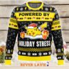 Pikachu Holiday Stress Pokemon Ugly Christmas Sweater Funny Holiday Knit Jumper Pikachu Holiday Stress Pokemon Ugly Christmas Sweater Funny Holiday Knit Jumper