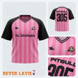 Pitbull Mr Worldwide I’m Back Tour At Letiste Praha Letnany Czechia On July 26 2026 Merch 305 Pink Unisex Jersey Shirt