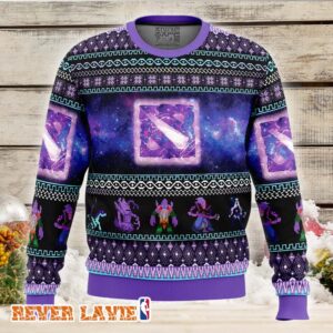 Radiant Dota 2 Ugly Christmas Sweater For Anime Fans Holiday Gift