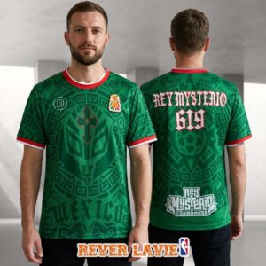 Rey Mysterio x Mundial Mexico Lucha Libre Football Jersey Limited Edition