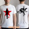 Rico Nasty Pin Up Star Black Graphic Two Sides T-Shirt Rico Nasty Pin Up Star Black Graphic Two Sides T-Shirt