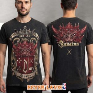 Sabaton Limited Impaler Vintage Collection Vlad The Impaler Graphic All Over Print Shirt