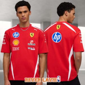 Scuderia Ferrari 2026 Driver Teamwear Red Unisex T-Shirt