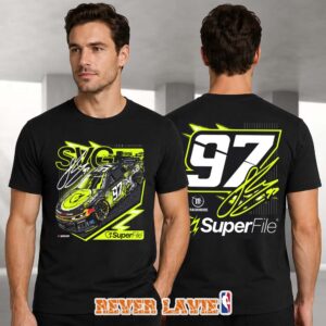 Shane van Gisbergen 2026 #97 SuperFile Race Win Two Sides T-Shirt