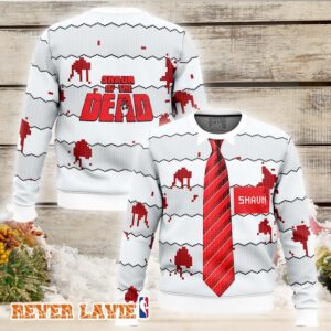 Shaun of the Dead Ugly Christmas Sweater Winter Holiday Favorite Collection